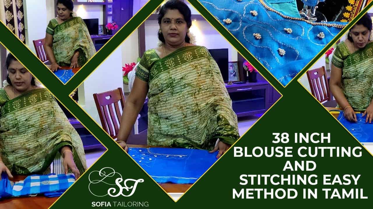 32 inch blouse cutting