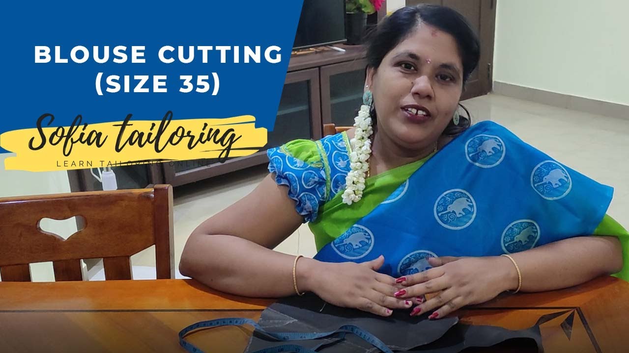 tailoring blouse cutting tamil